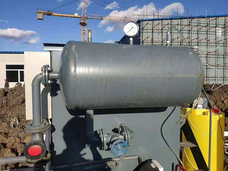 氣浮機(jī)安裝現(xiàn)場